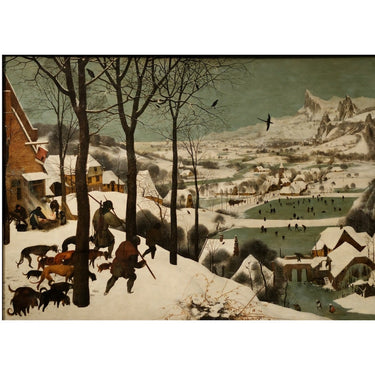Hunters in the Snow Canvas